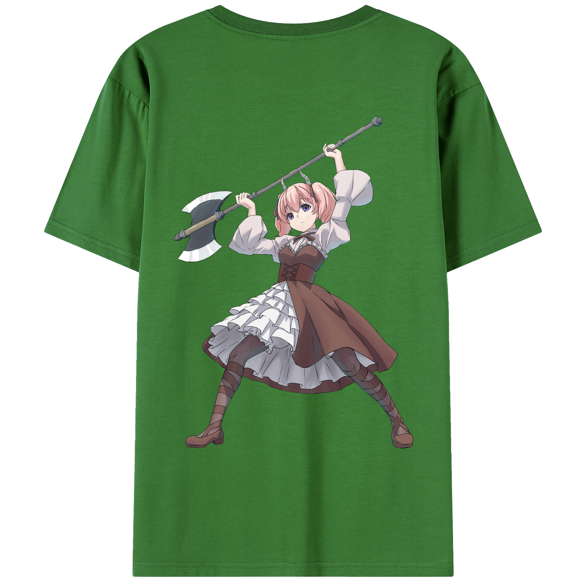 （画像用） 葬送のフリーレン Frieren レディース半袖Tシャツ(バックプリント)